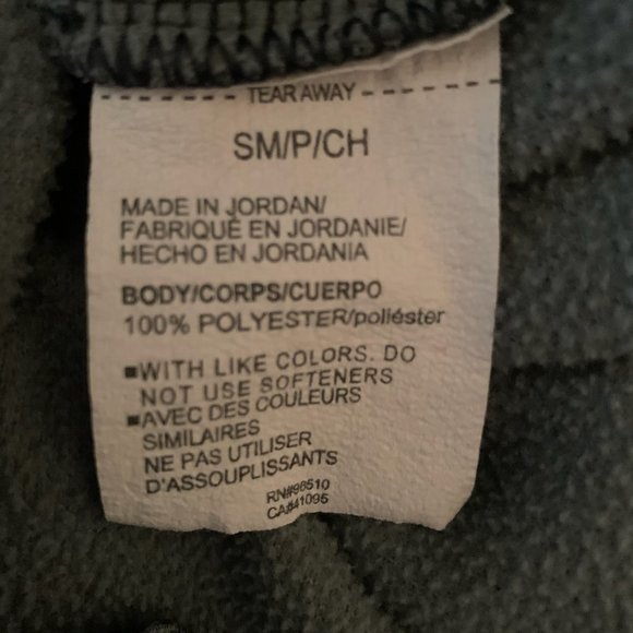 UNDER ARMOUR MEN'S HEATHER GRAY/BLACK 1/2 ZIP FLEECE SMALL-EUC - Picture 6 of 6